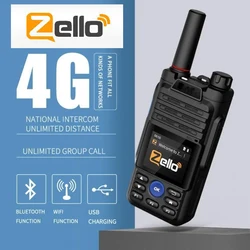 RUYAGE – talkie walkie ZL50 Zello, longue portée, 4G, GPS, Wifi, dents bleues, Mobile, Radio amateur bidirectionnelle, 100km, envoi rapide 