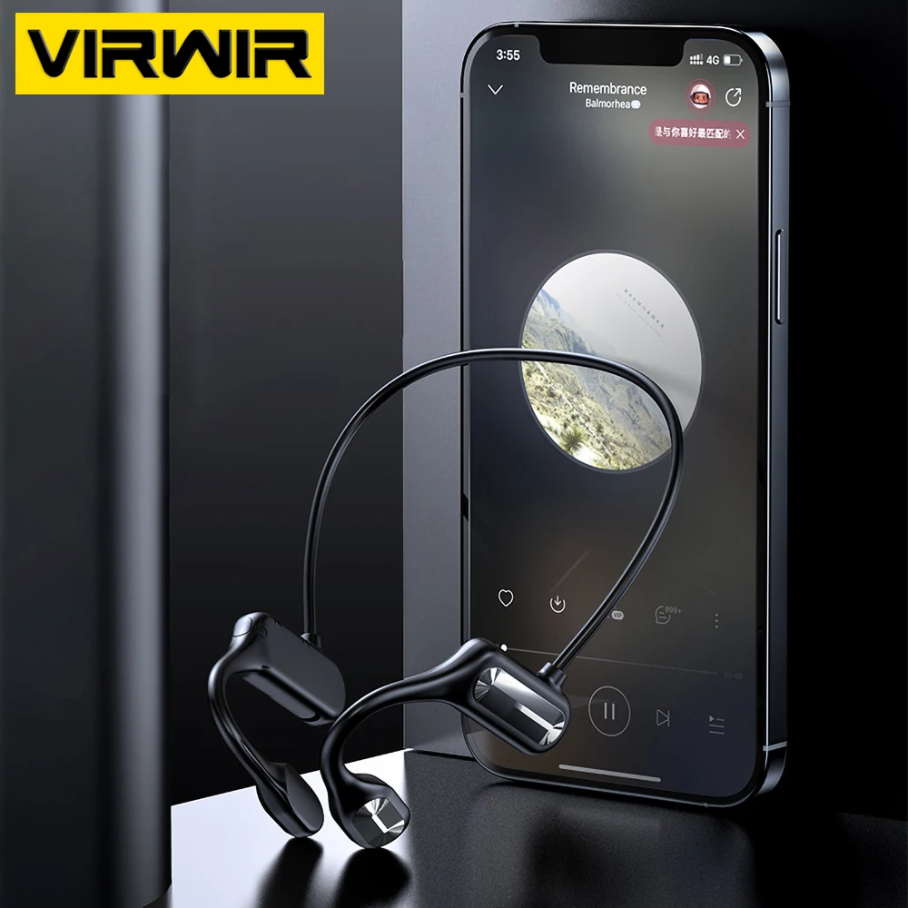 Bone Conduction Headphones Women Men Sports Bluetooth 5.2 wireless Earphone Waterproof IPX 4 Headset Stereo Hands-free With Mic |