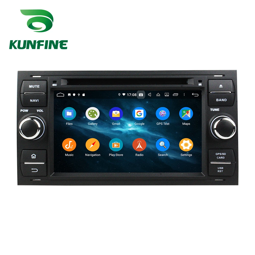 Cheap Android 9.0 Octa Core 4GB RAM 64GB ROM Car DVD GPS Multimedia Player Car Stereo for Ford Focus Mondeo S-MAX C-MAX Galaxy Raido 3