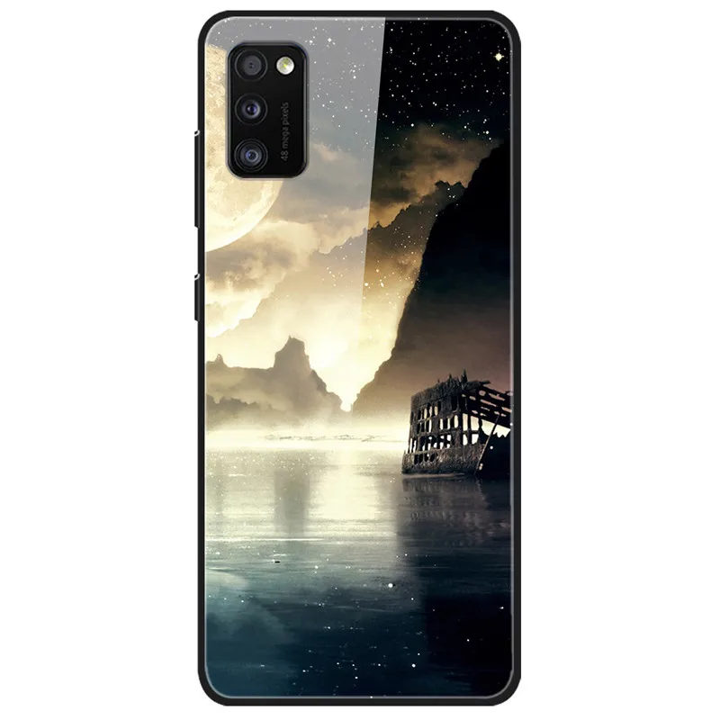 Premium Tempered Glass Hard Phone Case - Stylish Protective Cover