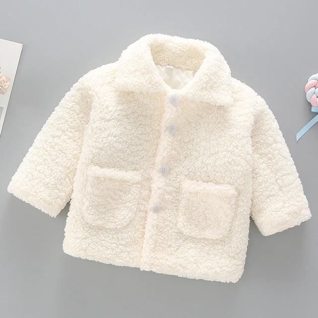 Kids Cute Bear Hooded Jackets for Girls Plush Warm Winter Coat 3-7 Years  Children Outerwear 2022 Fashion Korean Style Clothes - AliExpress