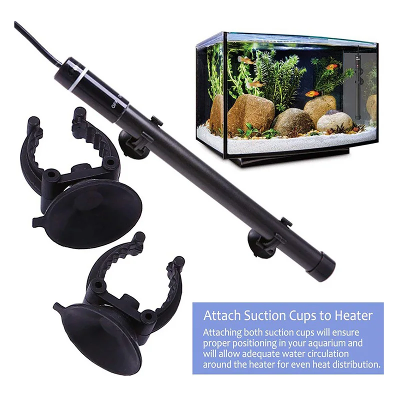 Slide Thermostat Heating Rod Aquarium Tank Heater Aquarium Control