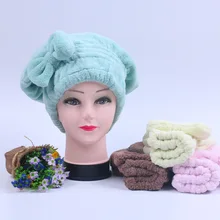 Шапочка для душа для взрослых ультра-прочный Bibulous Superfine Fibre женская шапка принцессы сухие полотенца для волос