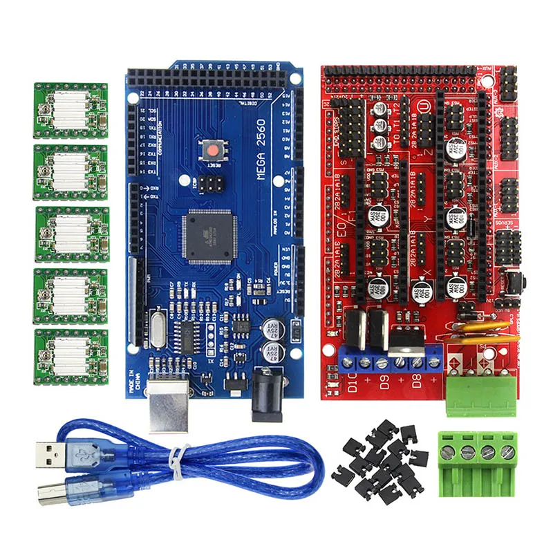 Наборы 3D-принтеров lcd 12864 Ramps 1,4 Mega2560 A4988 Драйвер OC