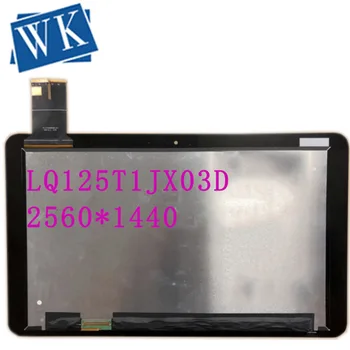 

Free shipping 12.5" LCD LED Touch Screen Digitizer Glass Assembly For Asus T300chi T300 CHI LQ125T1JX03D 2560*1440 IPS