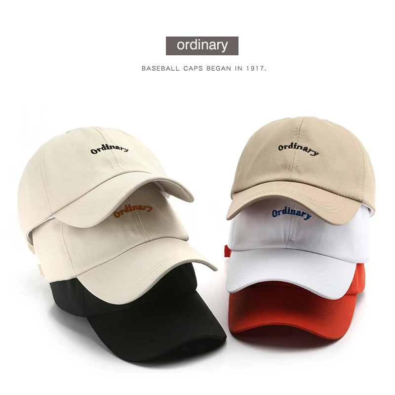 women's cotton baseball caps