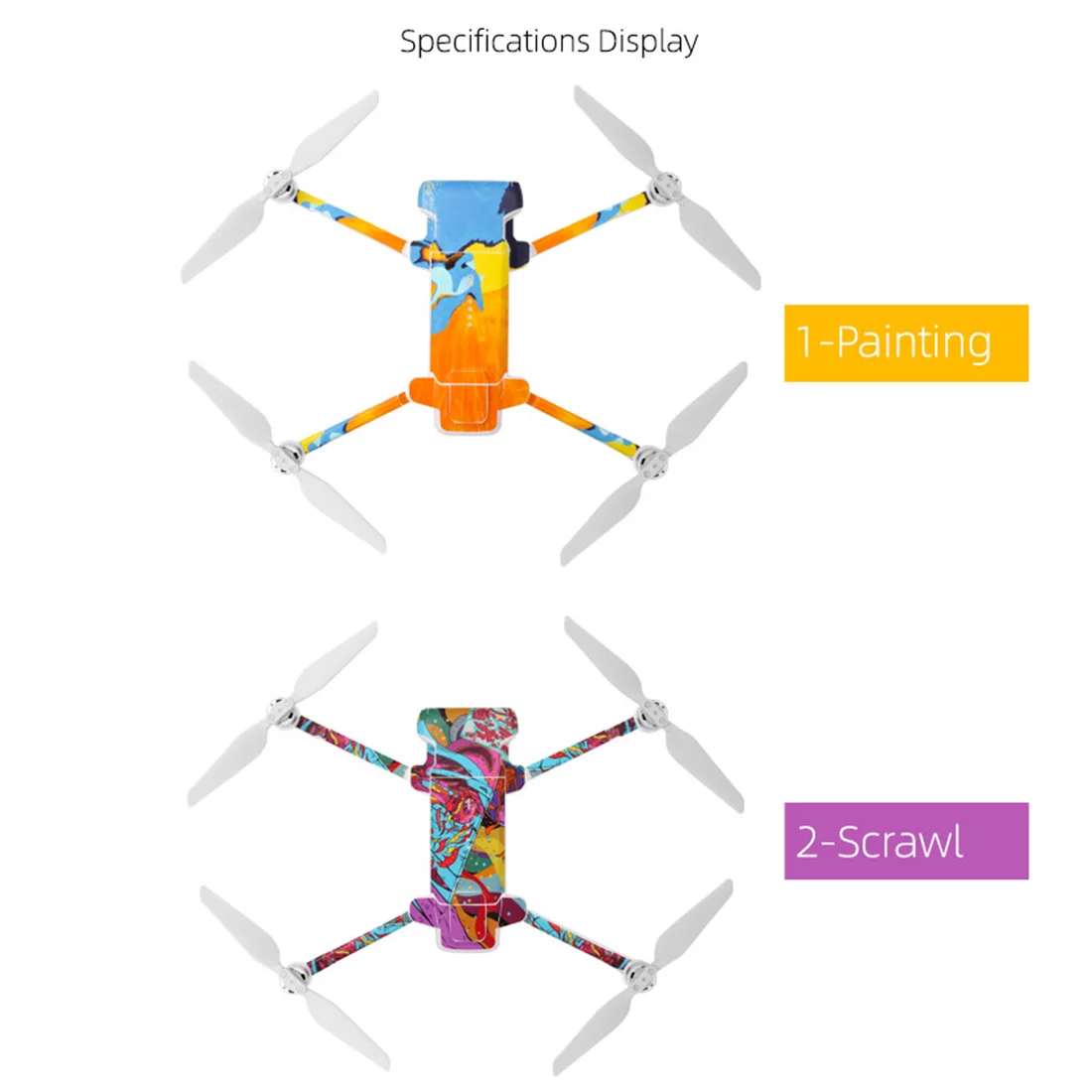 Sunnylife водонепроницаемые ПВХ наклейки Наклейка кожаный чехол протектор для Xiaomi FIMI X8 SE Drone-углеродное волокно красный