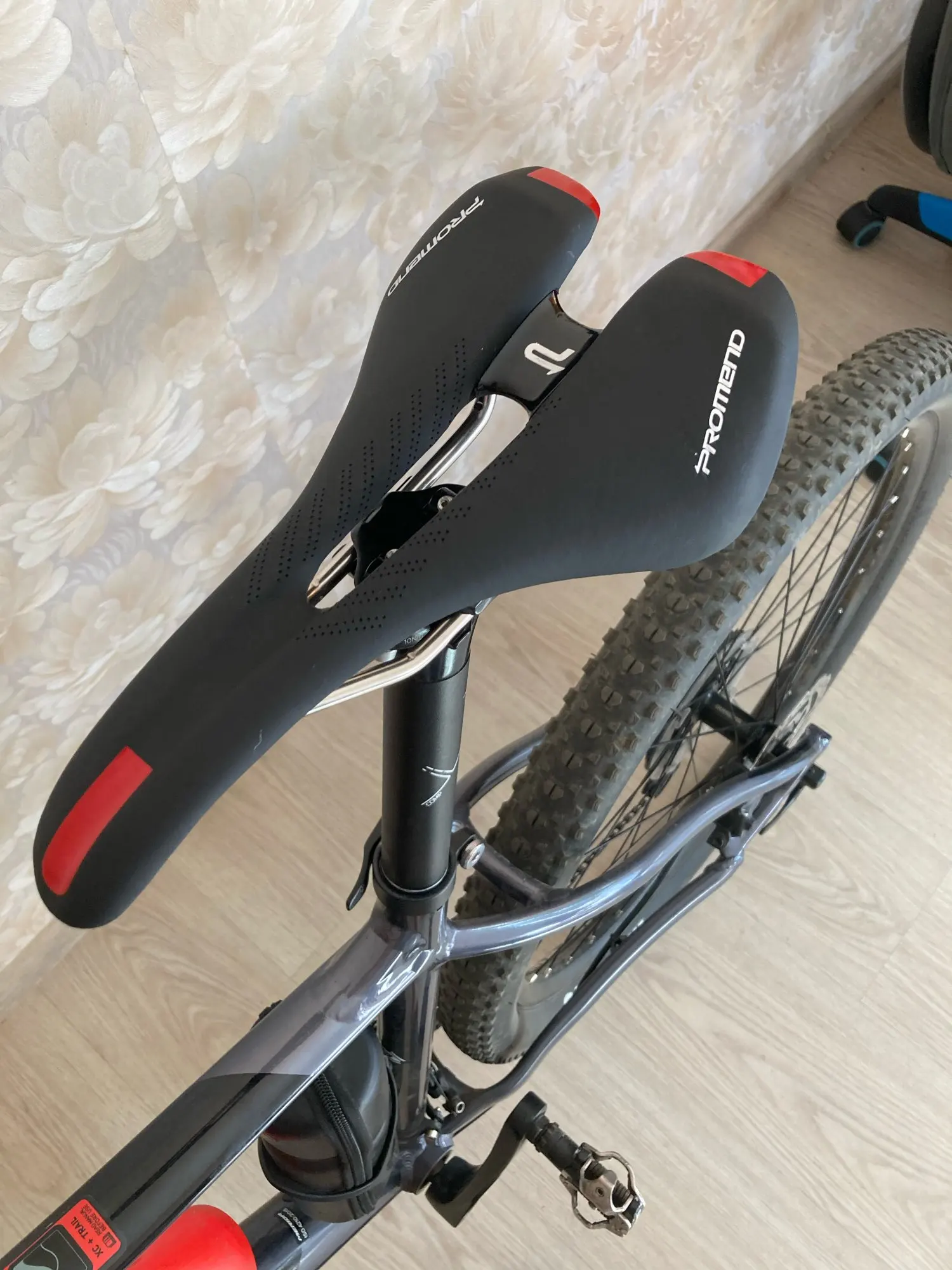 PROMEND Bicycle Saddle Seat Mat PU Leather Mtb Road Bike Saddle Mountain Cycling Racing Accessories Parts Hollow Soft Cushion