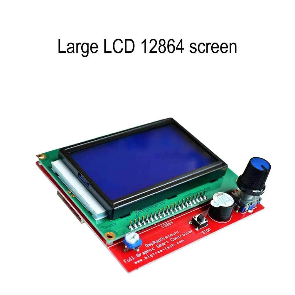 RAMPS 1,4 доска Smart control ler 12864 сенсор ЖК-дисплея модуль адаптер материнской платы панель управления 3d принтер Reprap Arduino