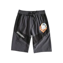 Мужские летние быстросохнущие шорты, треккинговые тонкие дышащие шорты с эластичным поясом для активного отдыха, мужские быстросохнущие горные шорты до колена