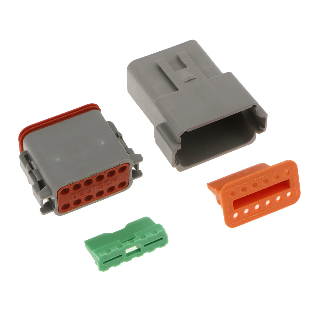DeutschDTSeriesConnectorKitGrayEnvironmentallySealedAutomotive