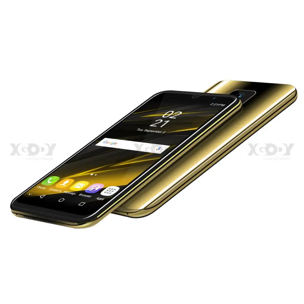 XGODY Dual 3g Sim Смартфон Android 8,1 5," 18:9 полный экран 1 ГБ 4 ГБ MTK6580 четырехъядерный 5 Мп камера 2200 мАч мобильный телефон