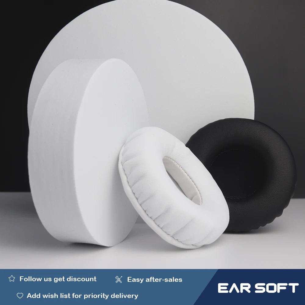 Earsoft Replacement Ear Pads Cushions for Sony MDR-ZX550BN Headphones Earphones Earmuff Case Sleeve Accessories earsoft replacement ear pads cushions for sony xb250 headphones earphones earmuff case sleeve accessories