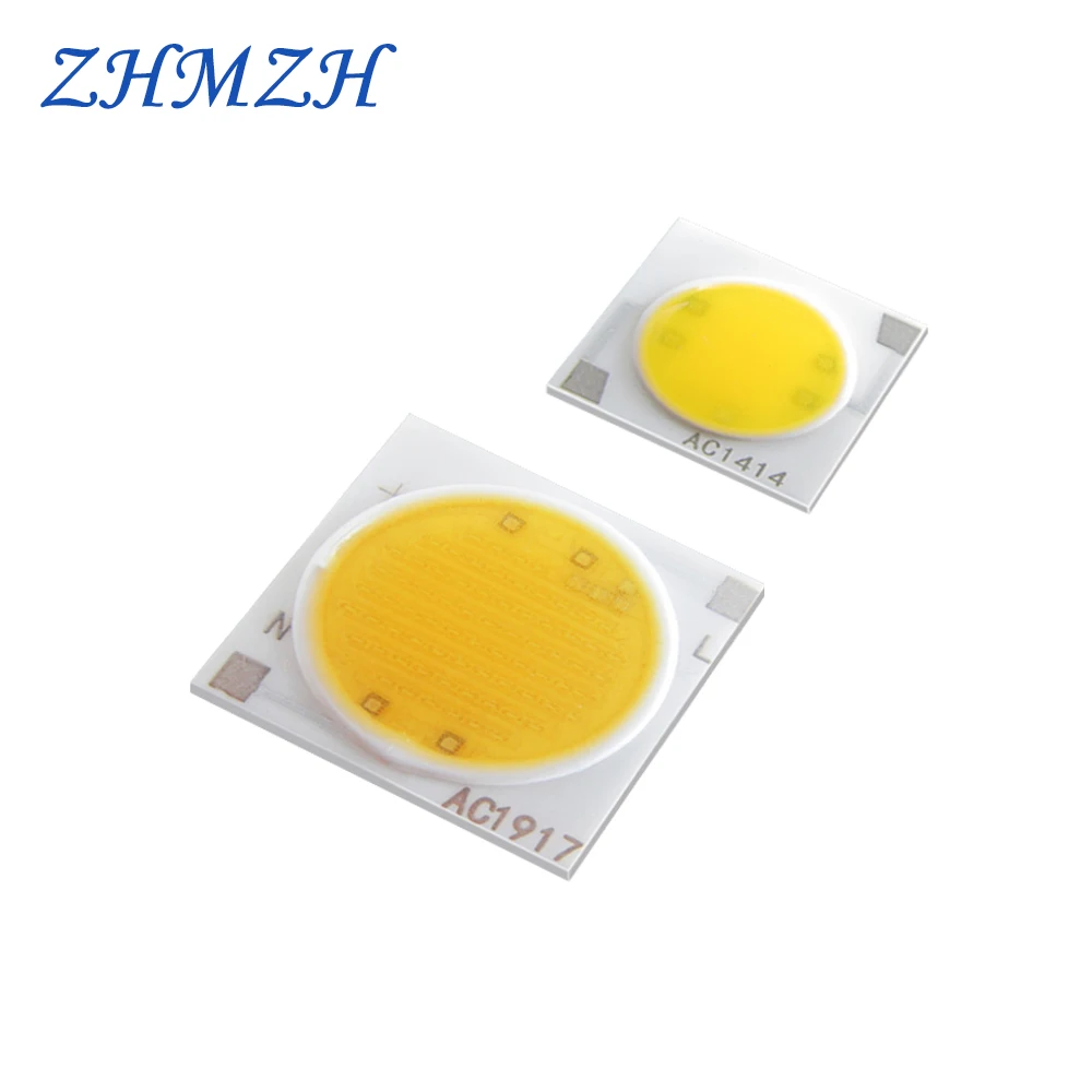 2 шт./лот квадратные светодиодные чипы AC220V COB 3 Вт 5 7 9 12 15 20 30 поверхностные бусины SMD