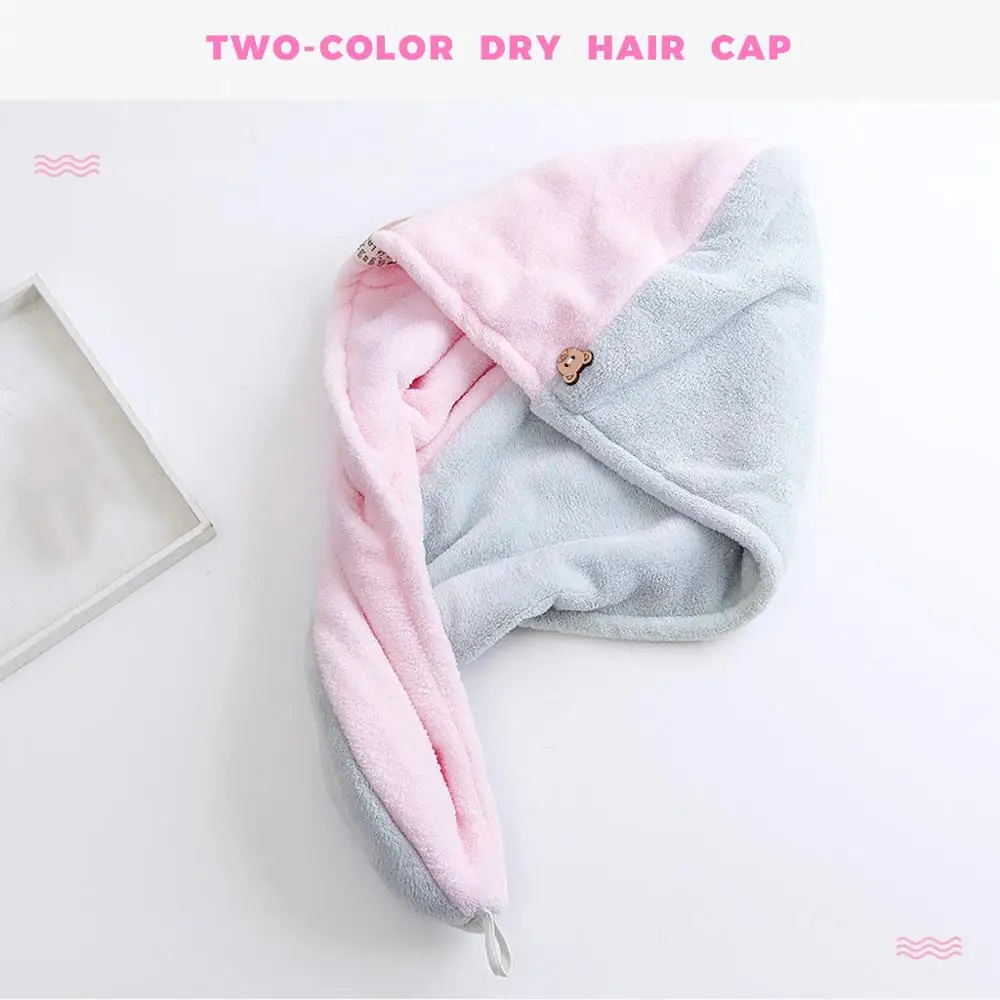 Toalla pelo Rapid полотенце для сушки волос из микрофибры быстрое волшебное сухое полотенце для волос#2S27