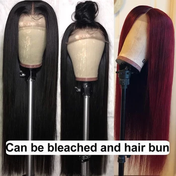 Closure Wig Human Hair Wigs Human Hair Lace Wig Brazilian Straight Human Hair Wigs For Black Women 4×4 Lace Wig Dorisy Non Remy 3