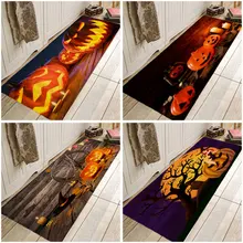 Счастливый Хэллоуин узор ковер для кухонной и входной двери Коврик противоскользящий пол коврик Ванная комната Прихожая