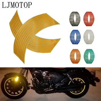 

Motorcycle Wheel Sticker Motocross Reflective Decals Rim Tape Strip For Honda CRM 250R CRF450R 250X 450X 230F CR125R 450R