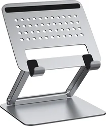Suporte da tabuleta, suporte ajustável multi ângulo da tabuleta para o desktop, design ergonômico portátil dobrável, refrigerar de alumínio premium