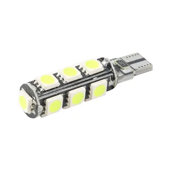 

1pc Car T10 LED 13-smd Wedge Light Bulb 5050SMD 12V 3W White Light