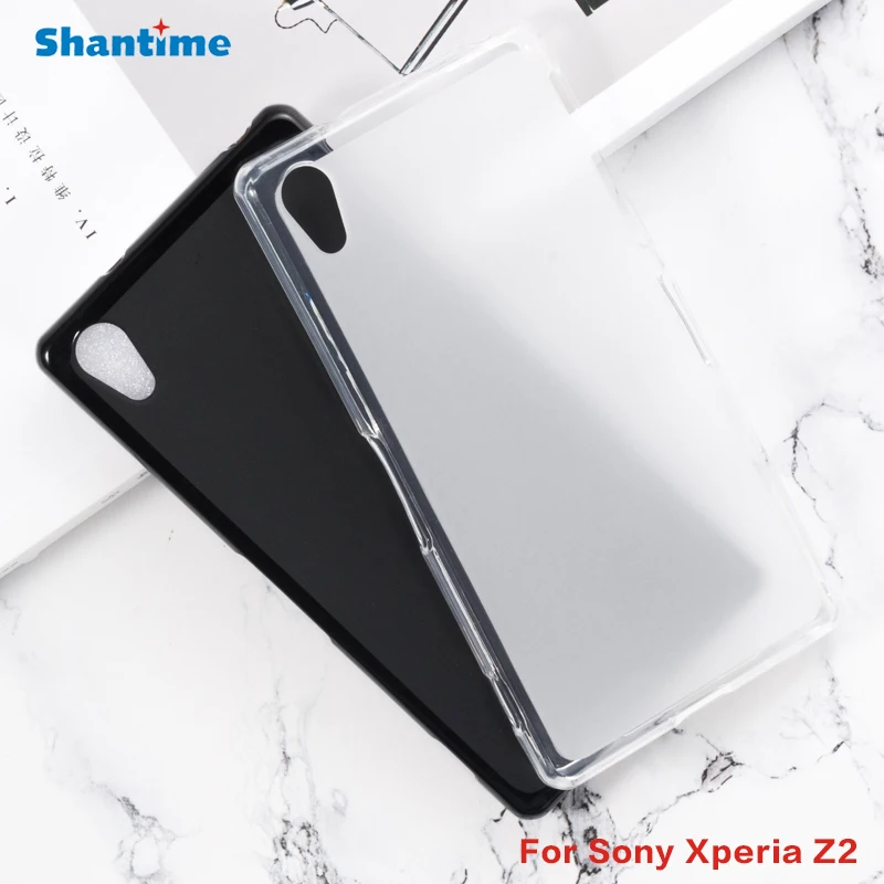 

For Sony Xperia Z2 Gel Pudding Silicone Phone Protective Back Shell For Sony Xperia Z2 Soft TPU Case