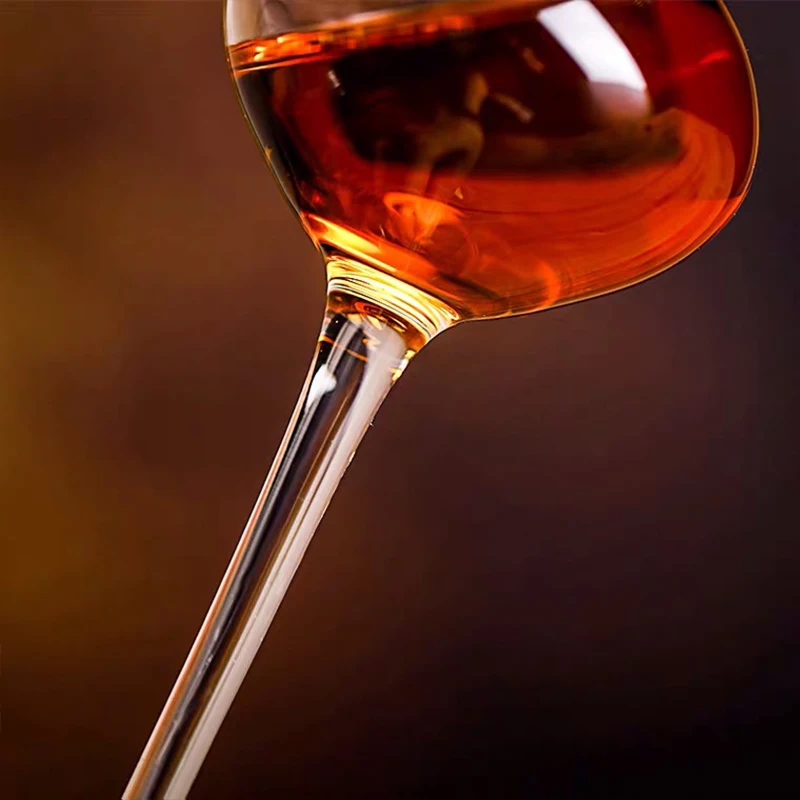 120ml Whiskey Scent Wine Cup Goblet Scotland Whisky Smelling Crystal Cup Brandy Snifter Tulip Aroma Professional Tasting Glasses