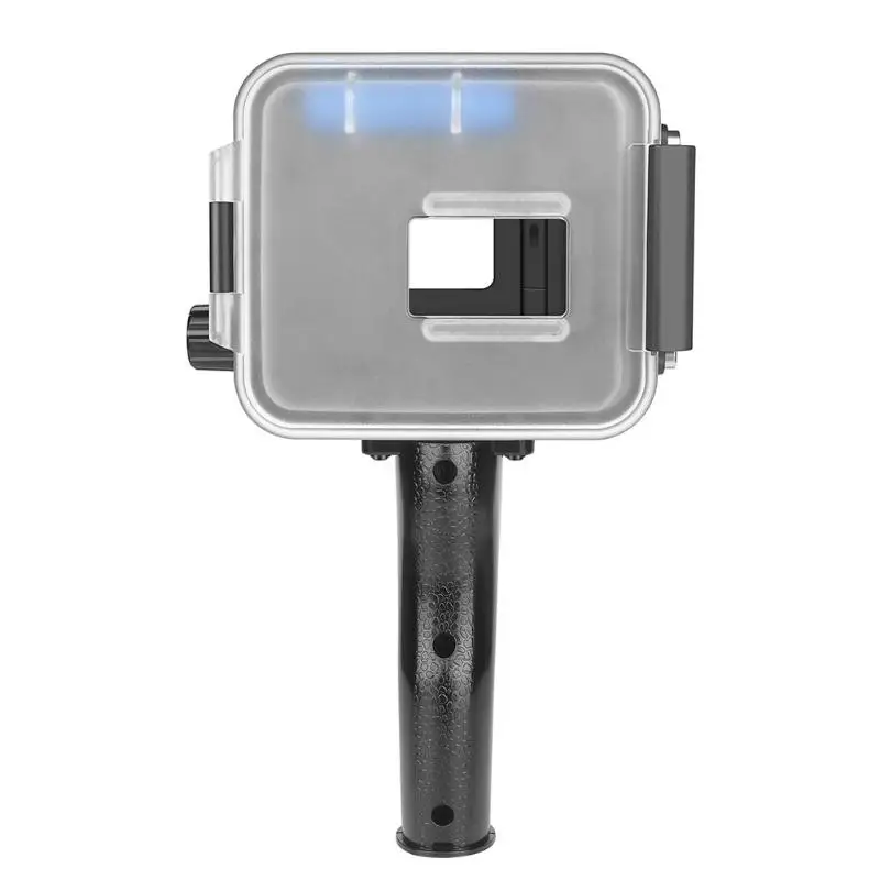 35m Diving Fill Light Underwater Flash Lamp with Red Filter Waterproof Ergonomic Handle Three Modes for GoPro Hero 5 6 7