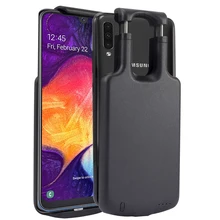 Для samsung Galaxy A50 чехол для зарядного устройства с расширяемой пряжкой 5000 мАч перезаряжаемый чехол для аккумулятора для samsung A50 чехол для аккумулятора