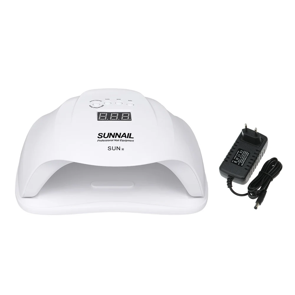 54W UV LED Nail Lamp Sunlight Nail Gail Dryer Machine Professional Fingernails Toenails Curing Equipment Nail Art Tool