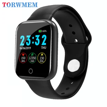 

Smart Watch I5 Heart Rate Monitor IP67 Waterproof Fitness Tracker Blood Pressure Cycling Smartwatch for iOS Android PK iwo 11