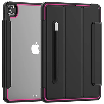 

Shockproof Smart Cover for IPad Pro 2020 IPad Pro 2018 Mini4 5 Ipad 9.7 10.2 TPU Leather Case with Pencil Slot Function+Stylus