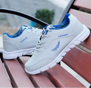 

Running Shoes Men Sneakers Comfortbale Ladies Lace Up Flat Walking Female