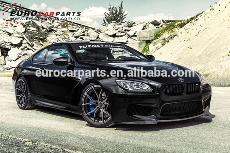 M6 углеродное волокно передняя губа подходит для 6 серии F12 F13 M6 V-style передняя губа lip2014y