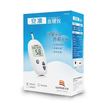 

Newly Diabetes Glucometer Tester & Blood Glucose Meter Test Strips Medical Lancets Blood Sugar Monitor JLRD 2018