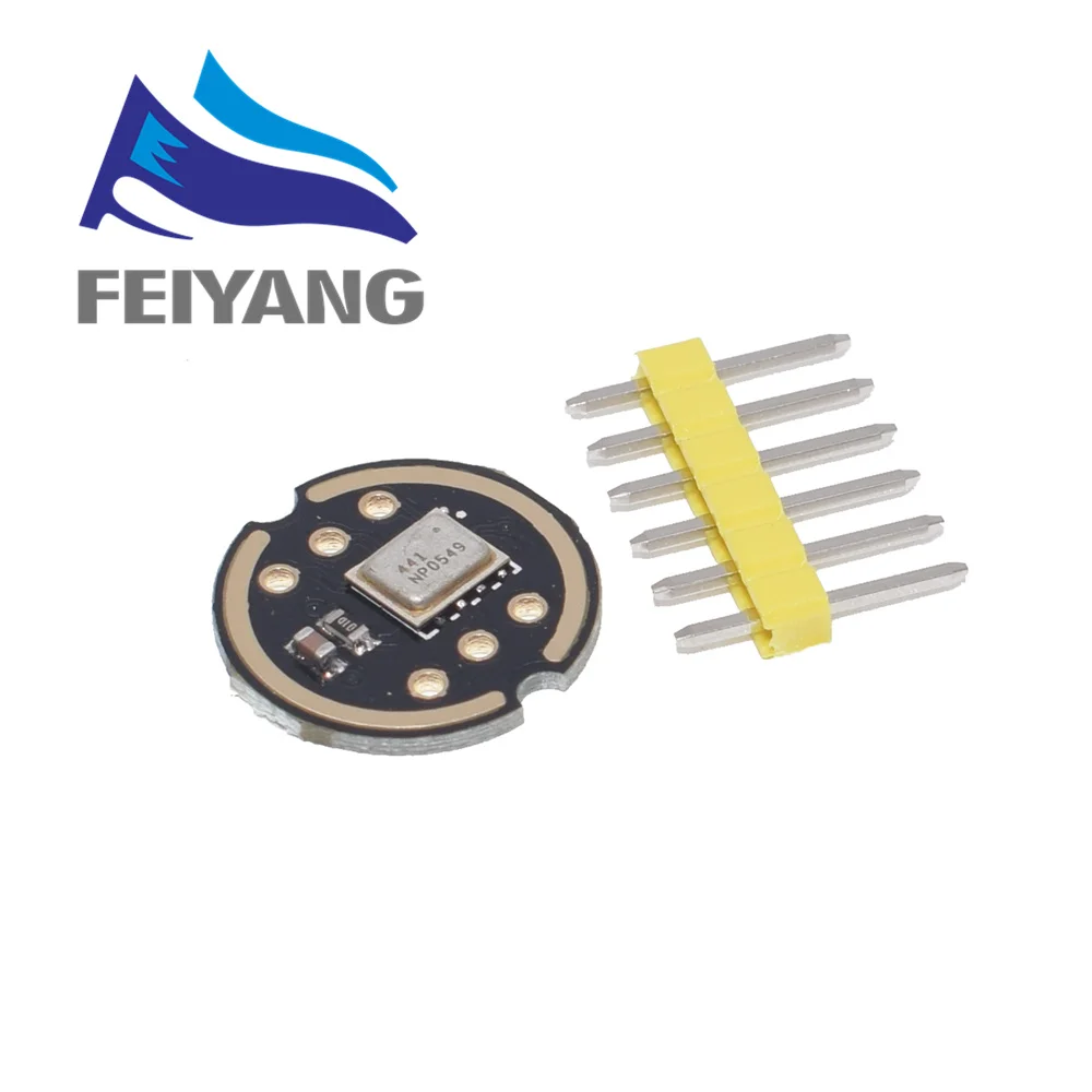 

10PCS Omnidirectional Microphone Module I2S Interface INMP441 MEMS High Precision Low Power Ultra small volume for ESP32