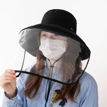 

HotSelling Anti-Spitting Hats Anti-Fog Spray Goggle Works with Masks Outdoor Dust Sand Cap Anti-Saliva Protective Hat Cover