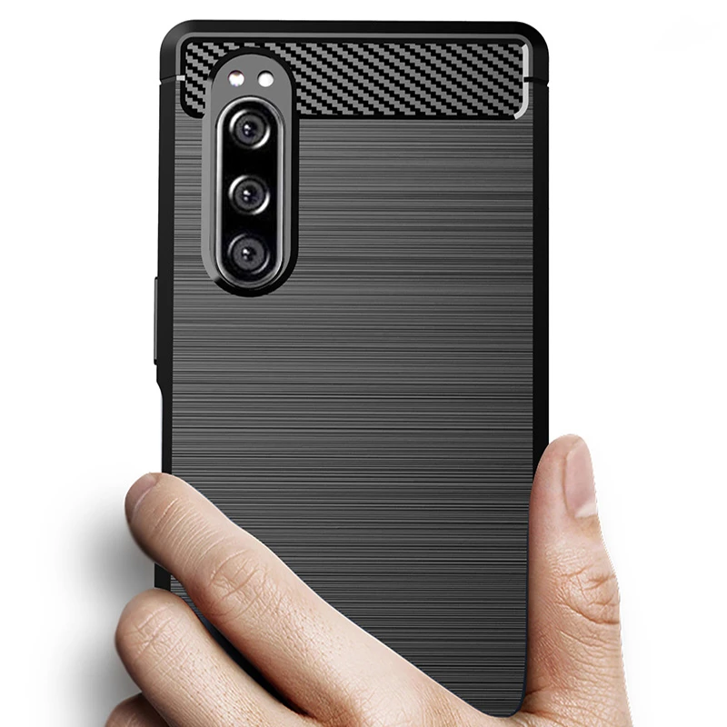 uitbreiden Kreet Scenario For Sony Xperia 5 10 plus XZ2 XZ3 ACE Z6 XZ1 Compact Case Carbon Fiber Cover  Full Protection Phone Case Cover Shockproof Bumper|Phone Case & Covers| -  AliExpress