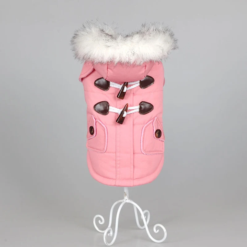 

2020 New Warm Winter Dog Clothes Pet Clothes For Small Dogs French Bulldog Clothes Fleece Dog Jacket Coat Dropshipping