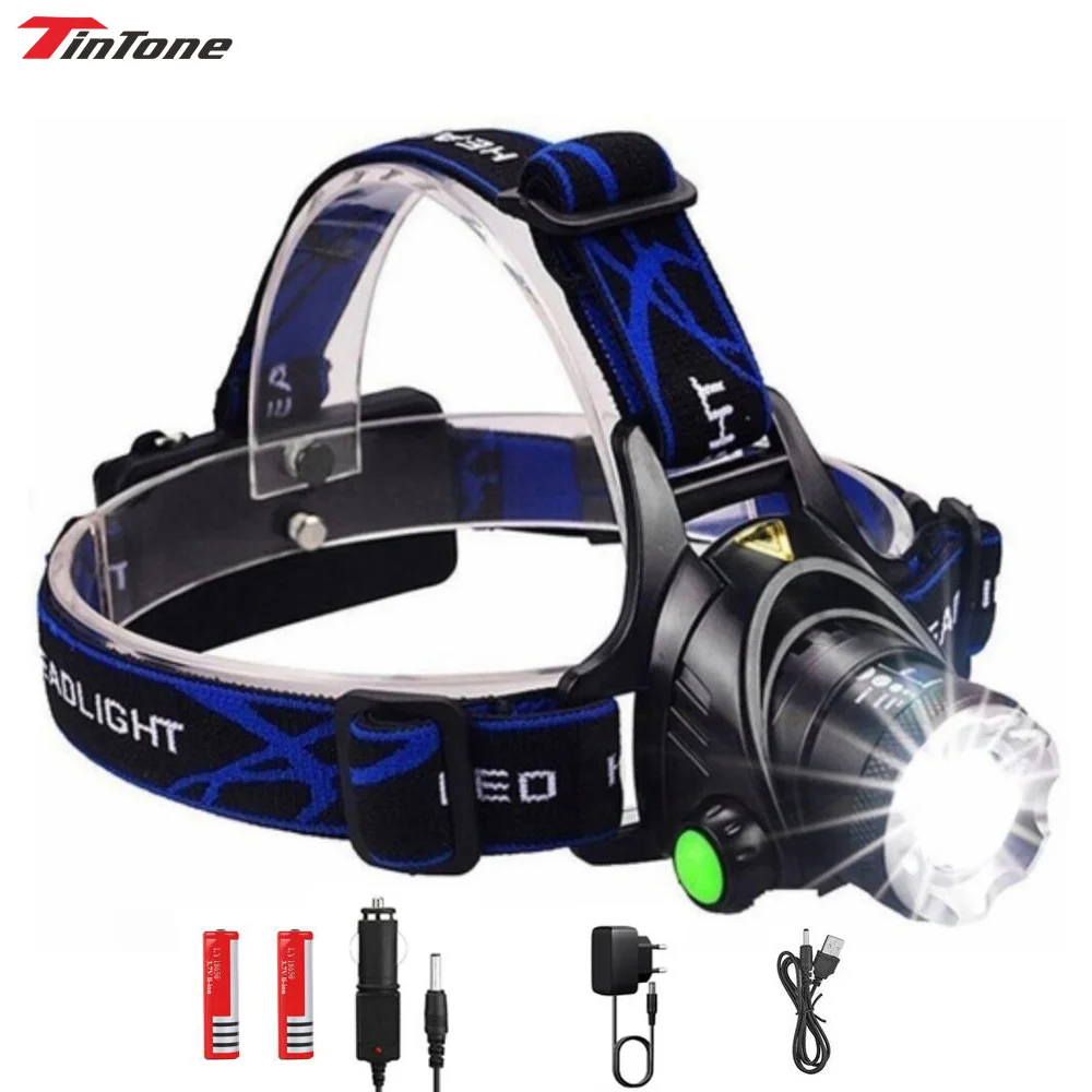 20000LM LED Headlight T6/L2 Waterproof Torch 18650 Battery for Fishing Hunting Camping Headlamp Hiking | Лампы и освещение