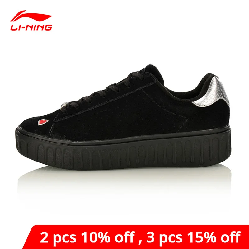 Женские стильные кроссовки Li Ning удобные дышащие с классической подкладкой