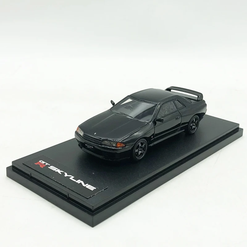 1:43 Масштаб металлическая модель автомобиля Рынок 43 Nissan разница Gt-r Gnp32 Япония Ares полимерная модель автомобиля - Цвет: black