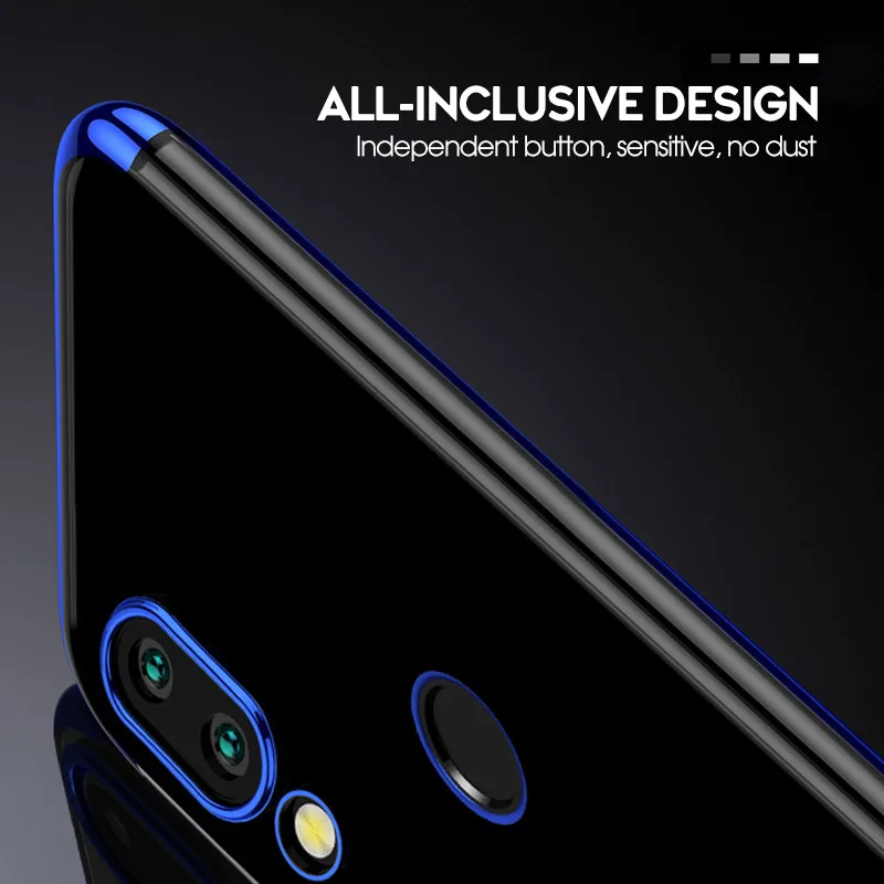 Роскошный чехол для Xiaomi mi 9 SE 8 Lite mi 9T Pro для Red mi K20 7A Note 7 5 6 Pro кристально чистый чехол Мягкие силиконовые чехлы