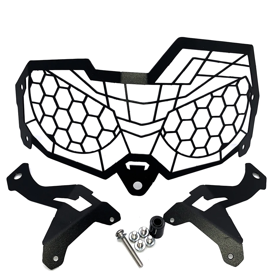 

For Honda CRF 250 CRF250 Rally 2017 2018 2019 CNC Motorcycle Headlight Grille Guard Head Lamp Light Cover Protector