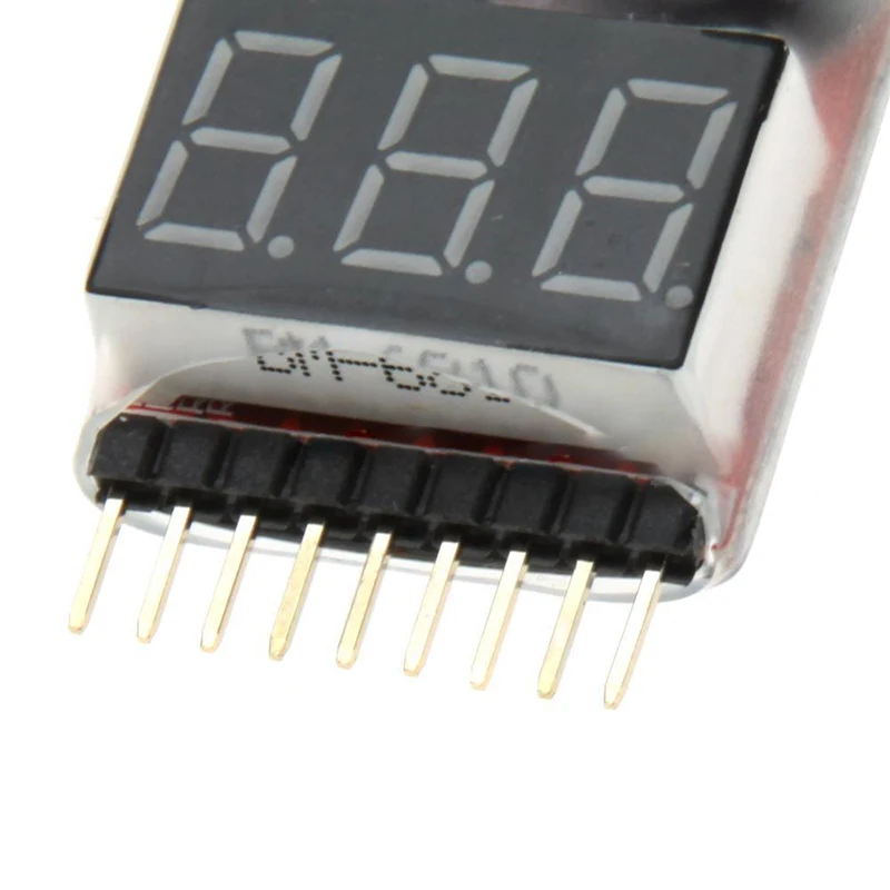 5X 1-8S индикатор RC Lipo батарея тестер низкого напряжения Звуковой сигнал