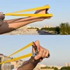 Stainless Steel Hunting Slingshot with Flat Rubber Band  Professional  Precision Shooting Catapult  Outdoor Sports Accessories ► Photo 3/6