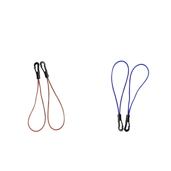 

4 Pcs 3mm Bungee Rope Shock Cord Loops Hooks Light-weight, Strong, Wear-Resistant