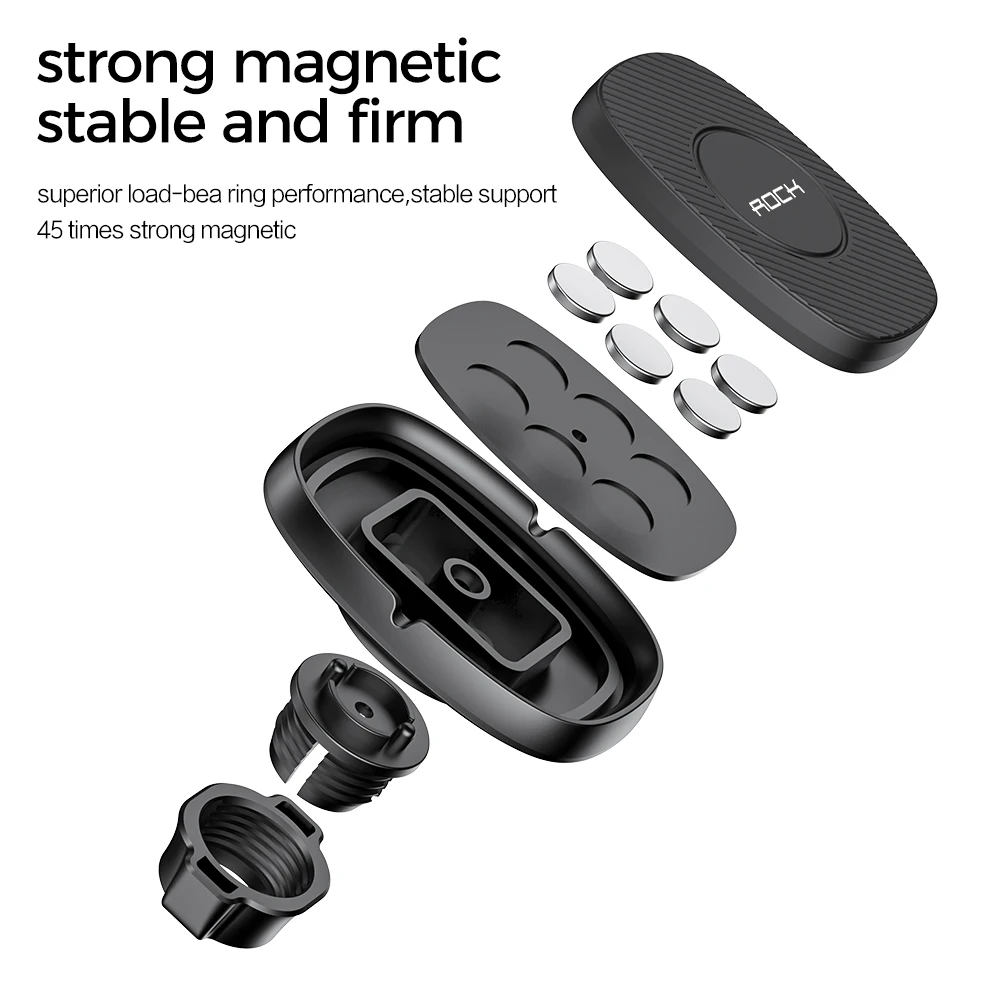  ROCK Magnetische Telefon Halter Für iPhone 7 Samsung S8 Auto GPS Air Vent Halterung Magnet Handy St