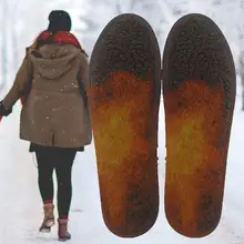 1 пара USB с подогревом обувь теплая паста колодки мягкий ворс ботинки с электрическим подогревом Стельки зимние уличные спортивные ноги теплые пасты поставки
