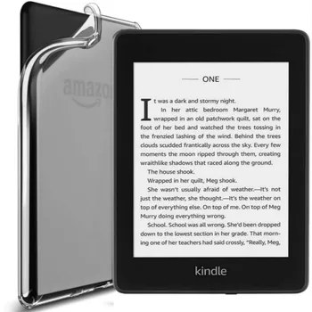 

Case for 2018 New Amazon Kindle Paperwhite 1/2/3/4 6inch E-reader Book Cover 360 Full Protetive Shockproof Soft Clear Slim Case