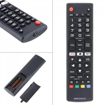

Universal AKB75095307 4K UHD Remote Control with Long Transmission Distance for 32LJ550B-UA / 32LJ550M-UB / 43LJ5500-UA